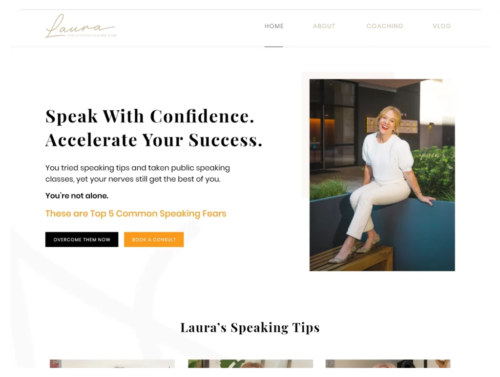 Laura is a speaker who can accelerate your success.